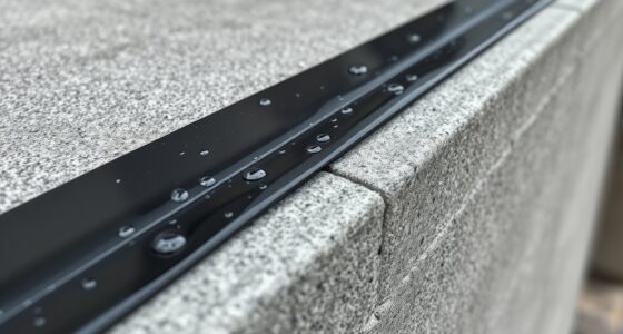 seal joints for flexibility