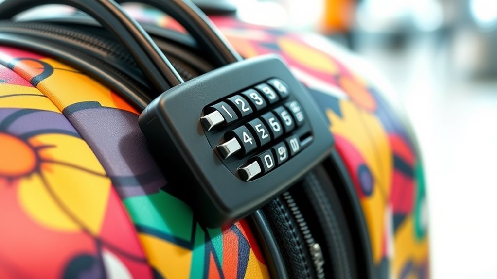 secure durable travel locks