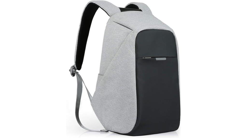 secure laptop backpack with usb