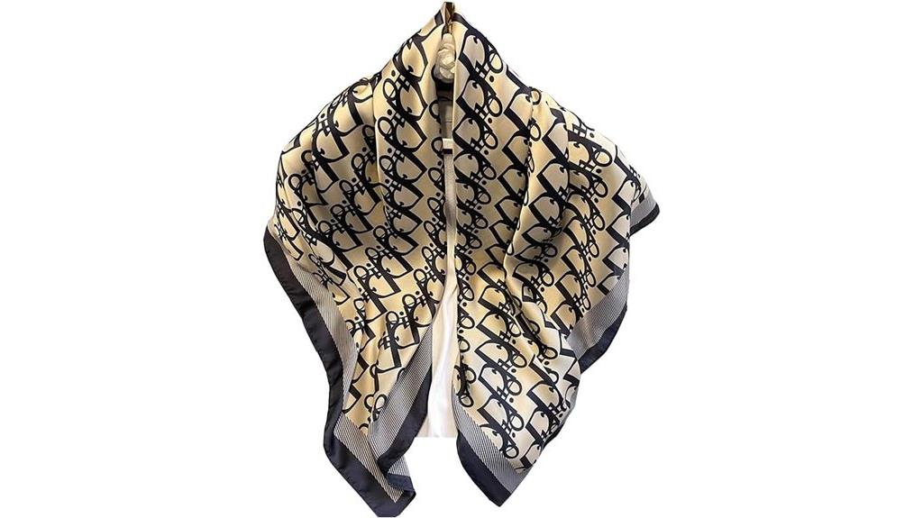silk square scarf