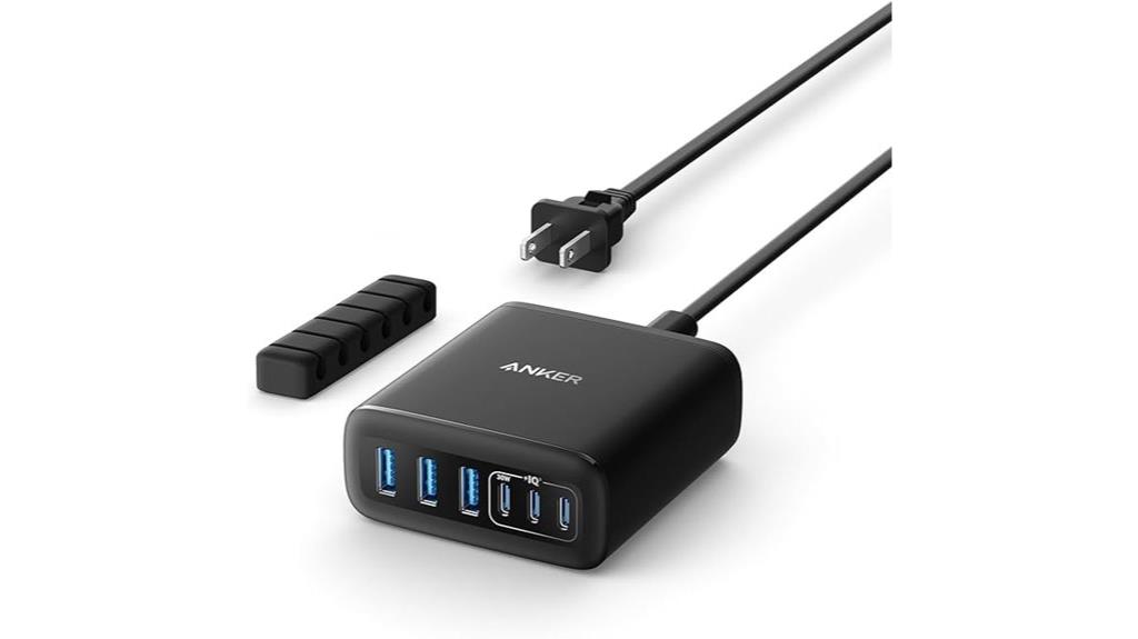 six port usb charger