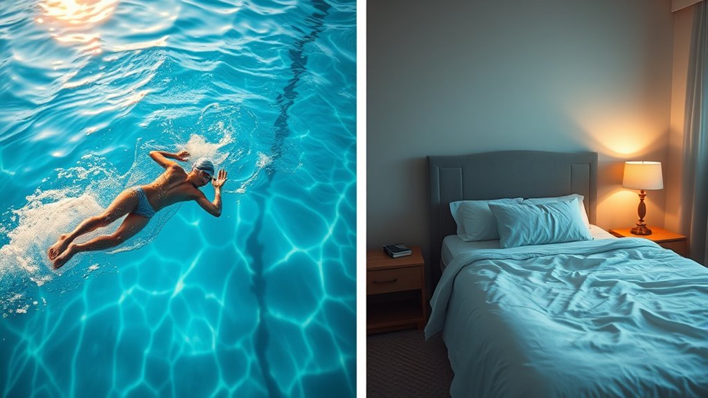 sleep boosts swimming performance