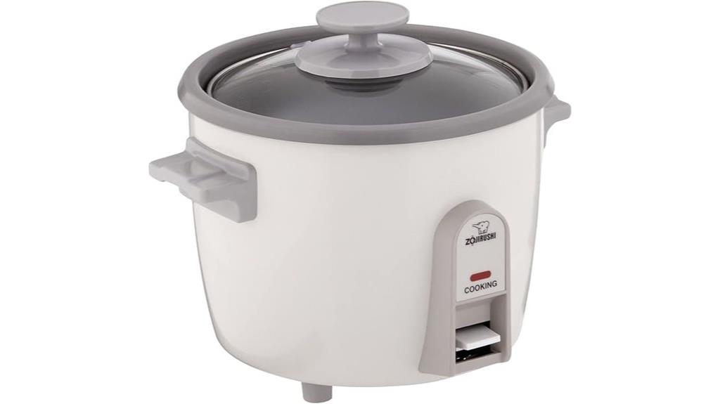 small white rice cooker
