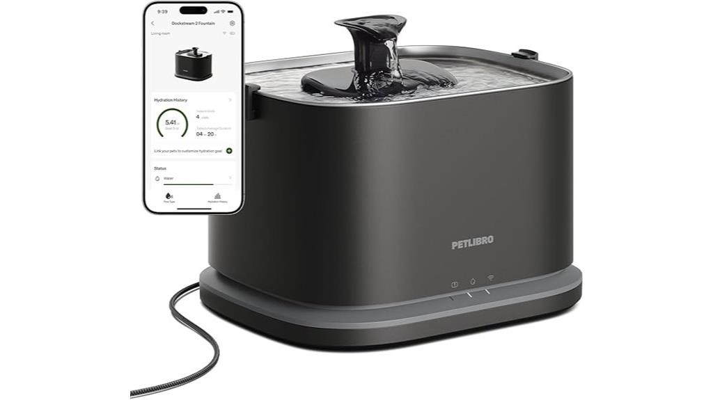 smart cat fountain technology