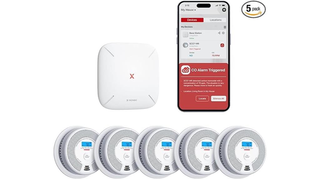 smart smoke carbon detector