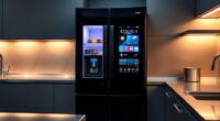 smart touchscreen fridge options