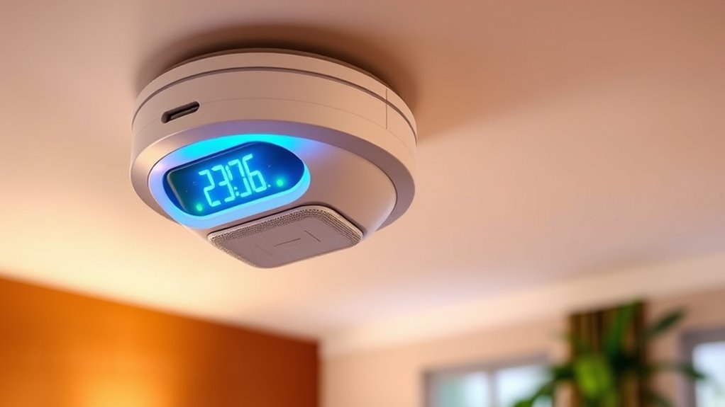 smart voice alert smoke detectors