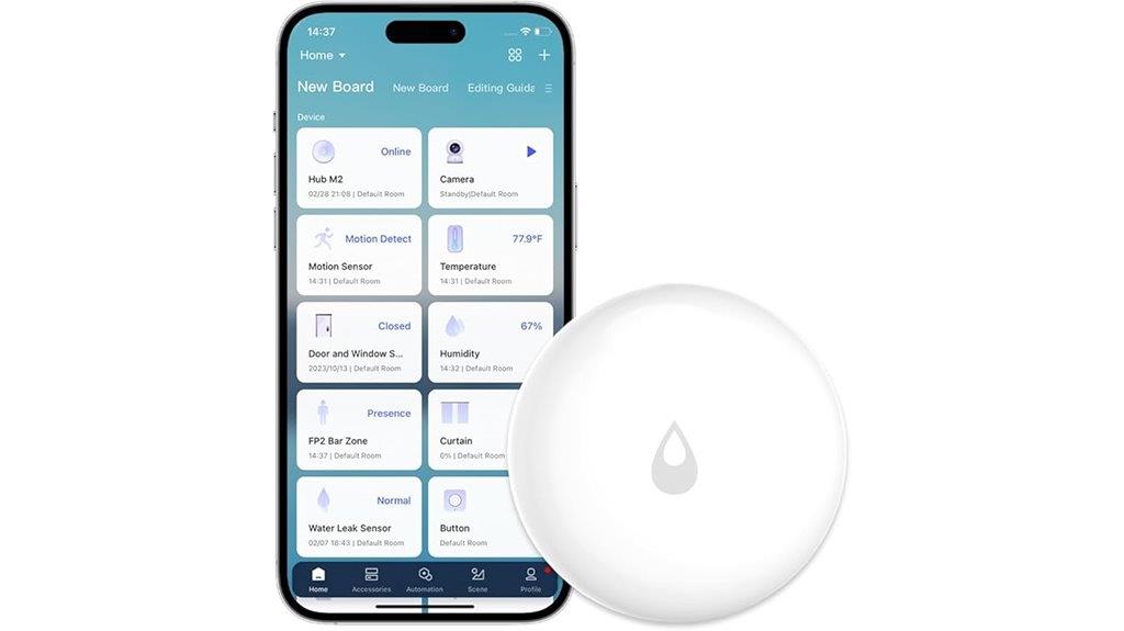 smart water leak detection