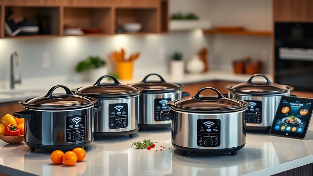 smart wifi slow cookers