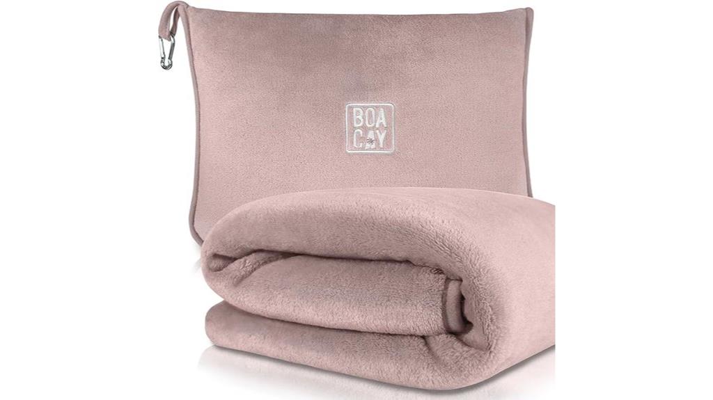soft warm travel blanket
