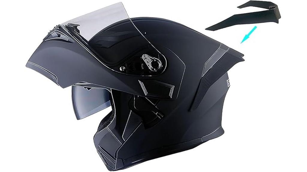storm modular dual visor