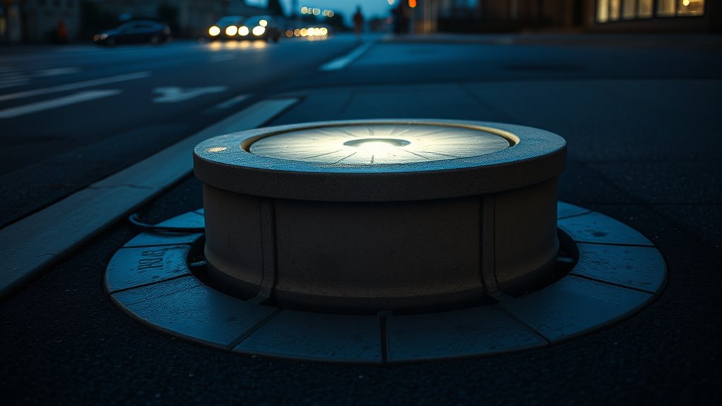 strategic fixture placement minimizes glare