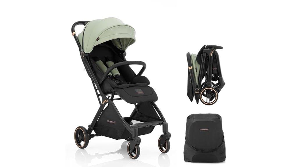 sturdy stroller with canopy