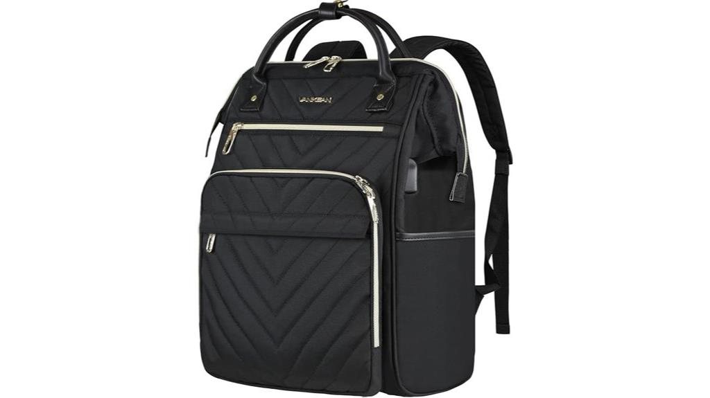 stylish 17 inch travel backpack