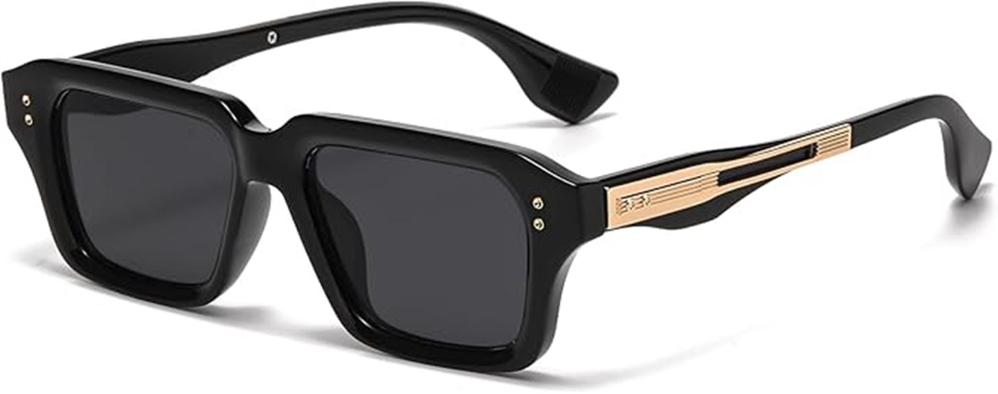 stylish rectangle sunglasses