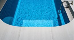 stylish small pool finishes