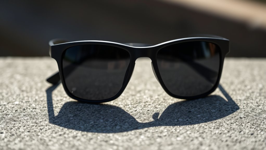 surface finishes enhance sunglasses performance