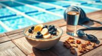 swim day nutrition tips