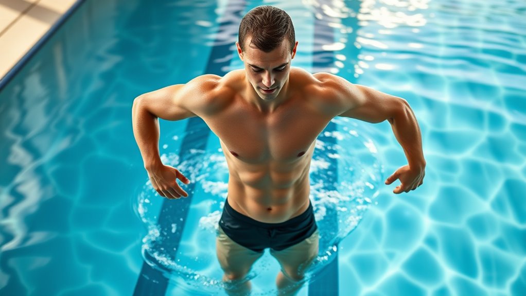 swimmer shoulder hip mobility