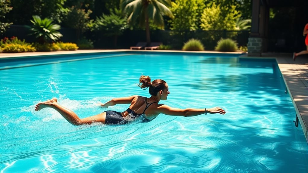 swimming vs running efficiency