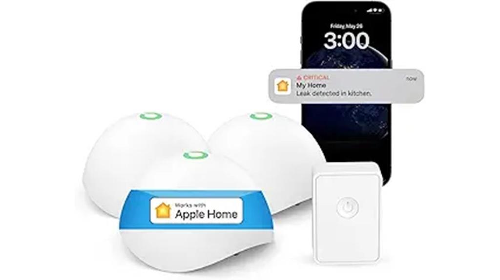 three pack water sensor