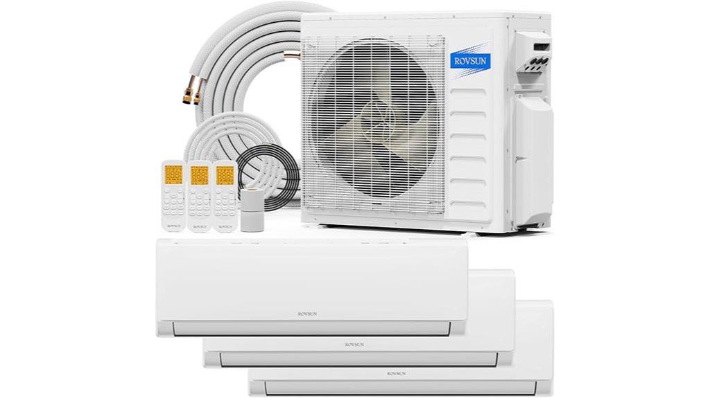 three zone 28000 btu hvac