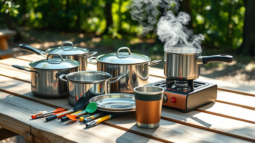 top camping cookware sets