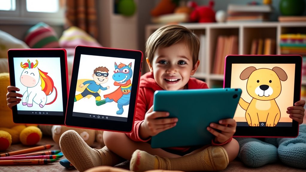 top kids fire tablets