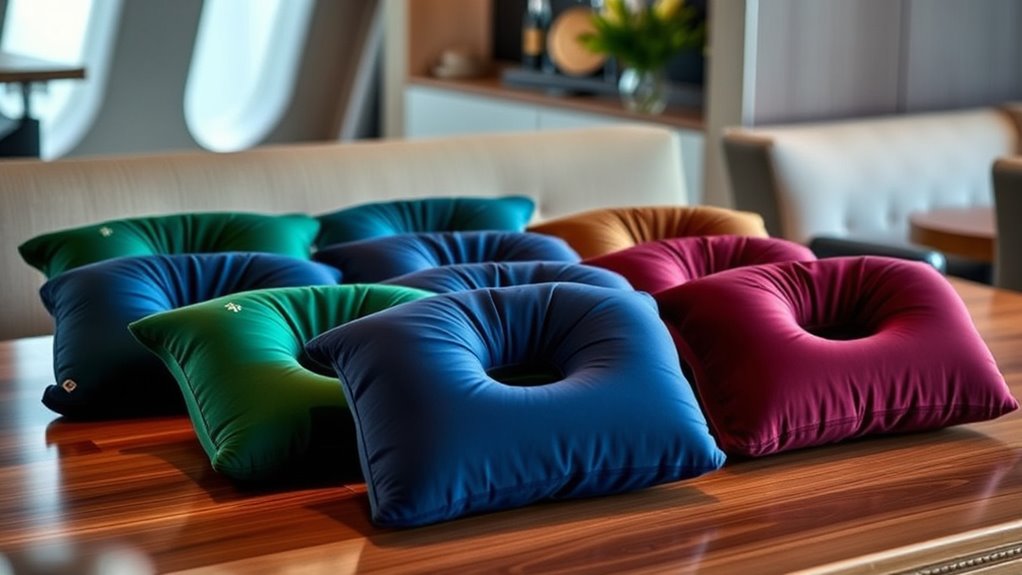 top luxury travel neck pillows