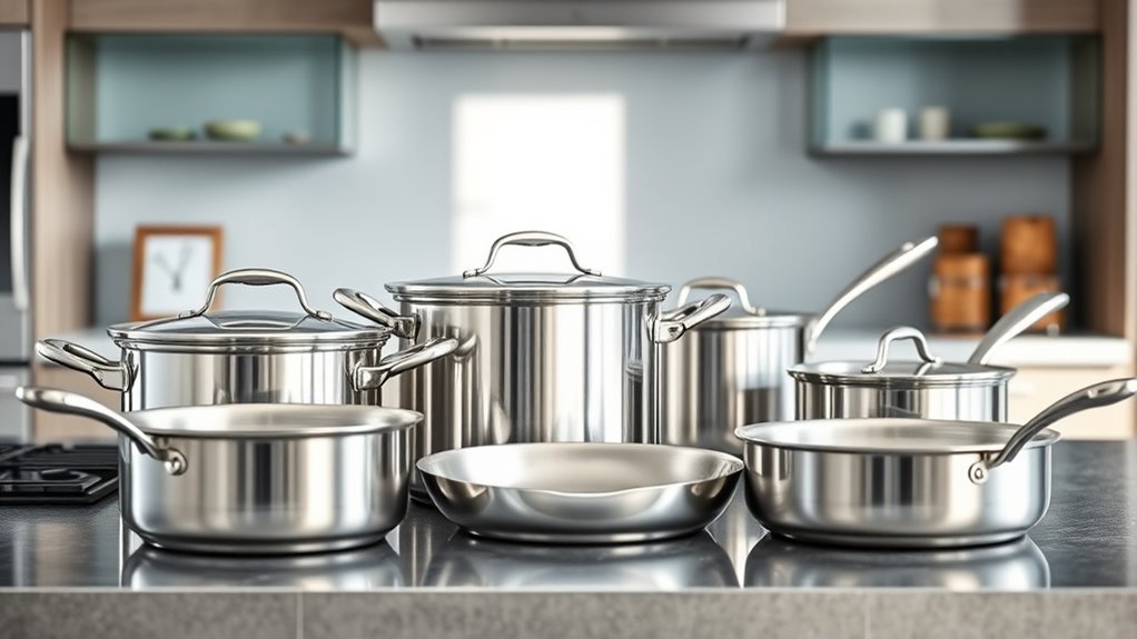 top stainless steel cookware sets