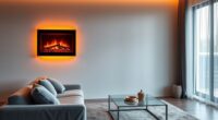 top ventless electric fireplaces