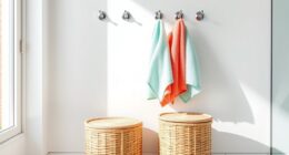 towel storage and hygiene