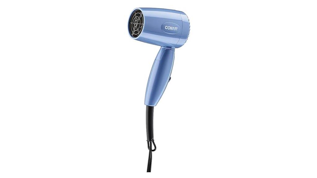 travel ready dual voltage hair dryer