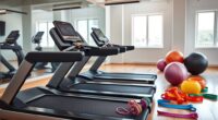 treadmill and cross training integration