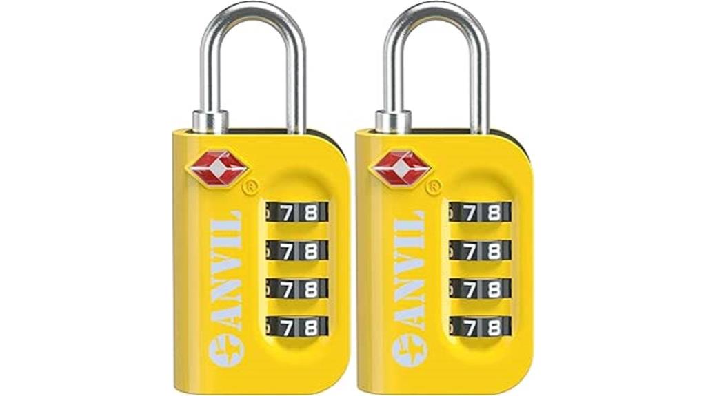 tsa approved 4 digit lock
