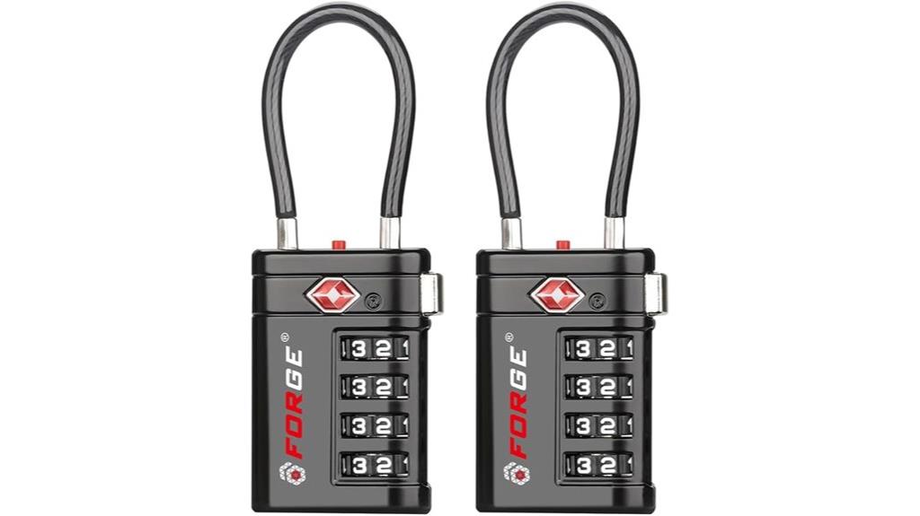 tsa approved luggage lock