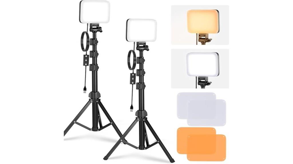 two led studio lights
