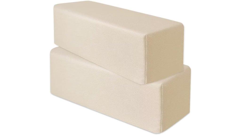 two waterproof arm cushions