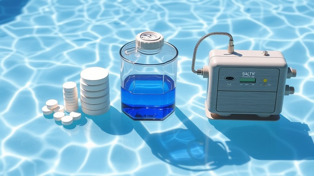 types of chlorination systems
