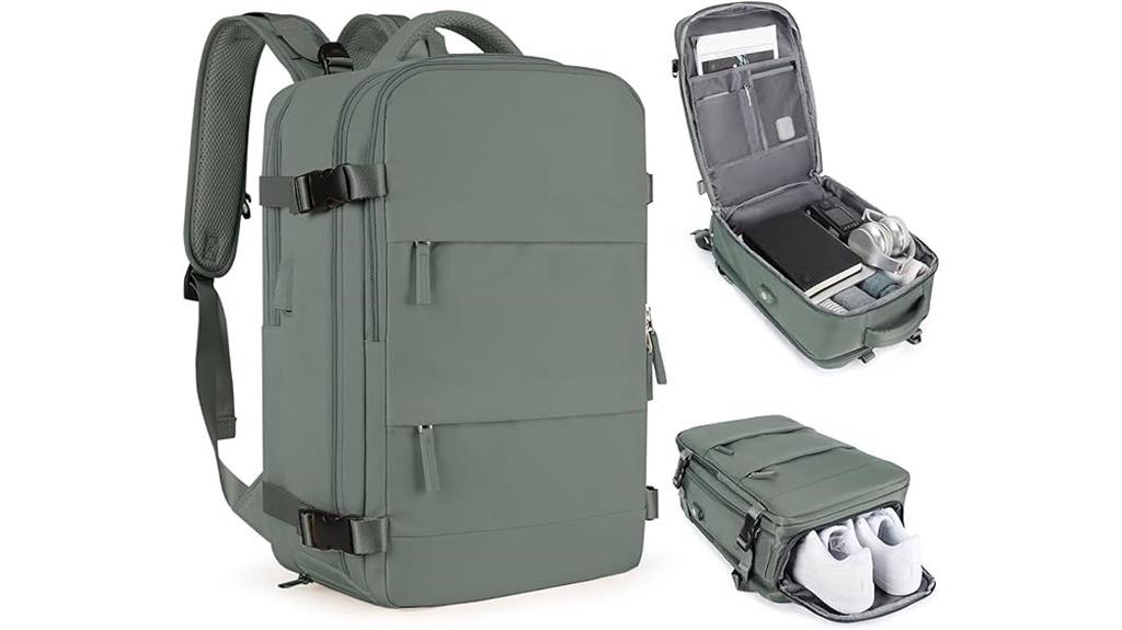 unisex waterproof travel backpack