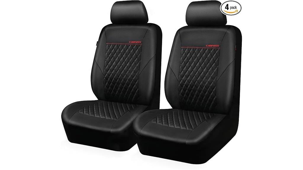 universal waterproof leather seat cover