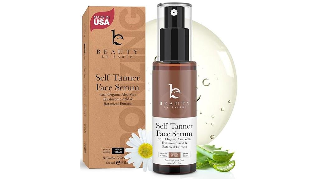 usa made natural face serum