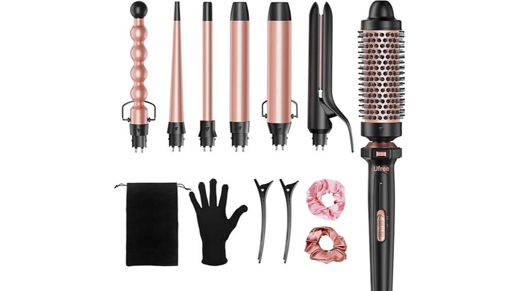 versatile 7 in 1 curling kit
