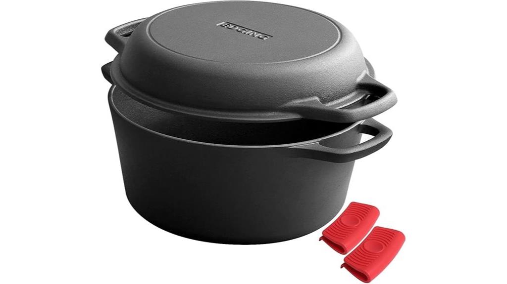 versatile cast iron combo