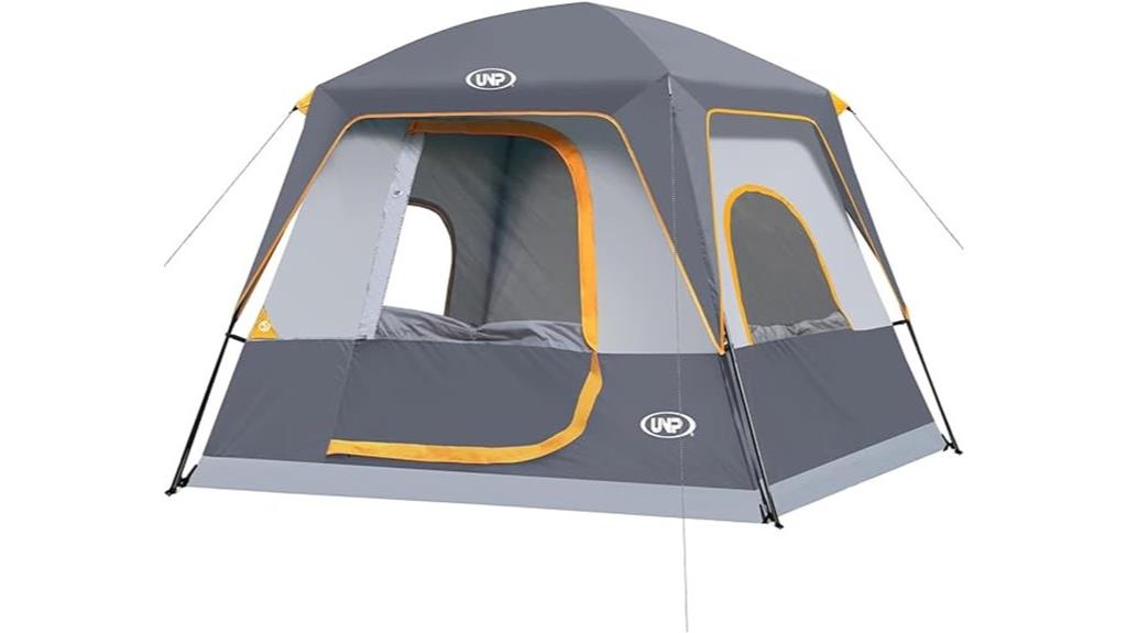 versatile multi person camping tent