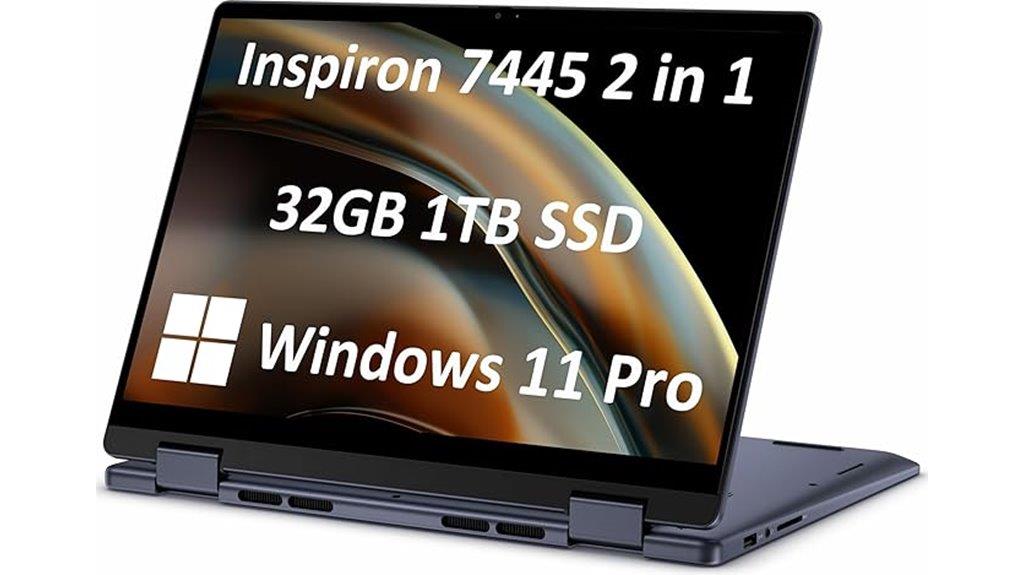 versatile touchscreen laptop power