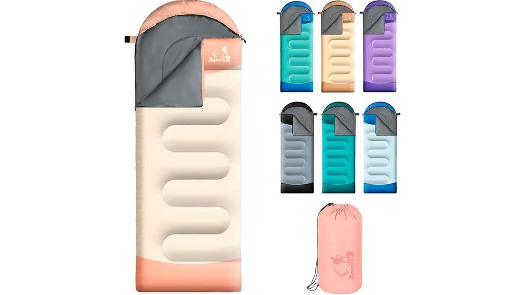 versatile waterproof camping sleeping bags