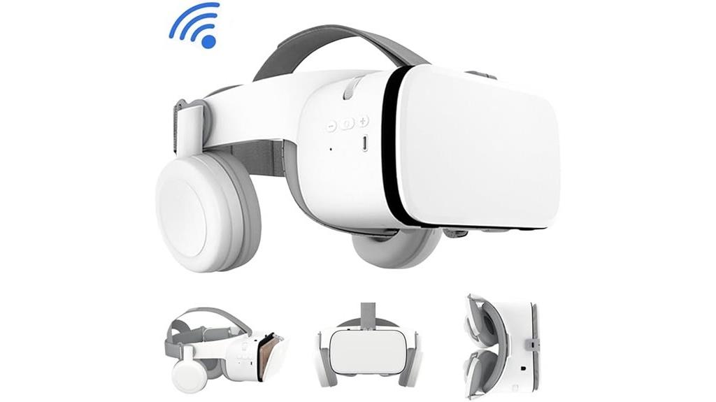 vr headset with bluetooth compatibility