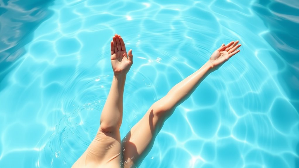 water supports gentle recovery