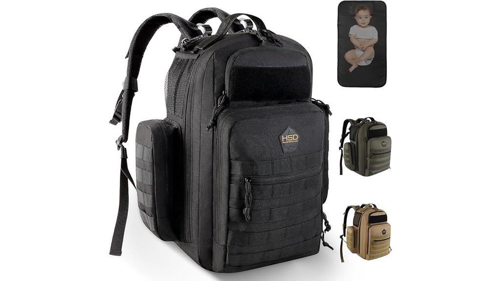 waterproof travel diaper bag
